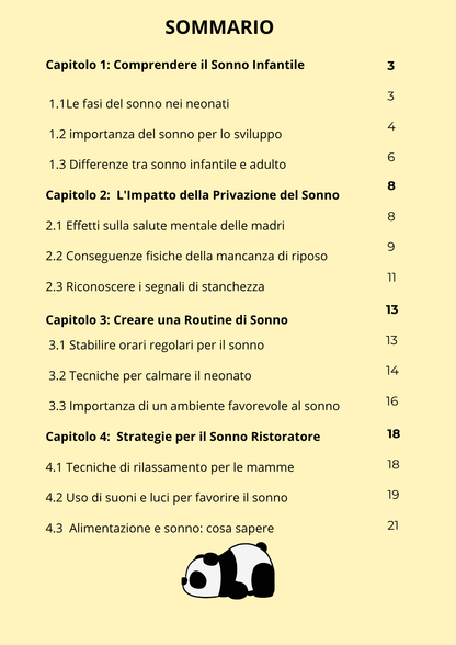 MAMMA INSEGNAMI A DORMIRE